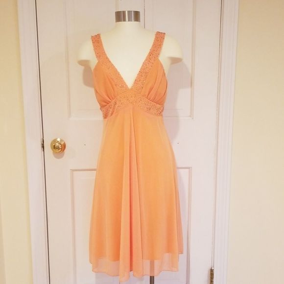My Michelle Dresses & Skirts - New My Michelle orange mini dress size L
